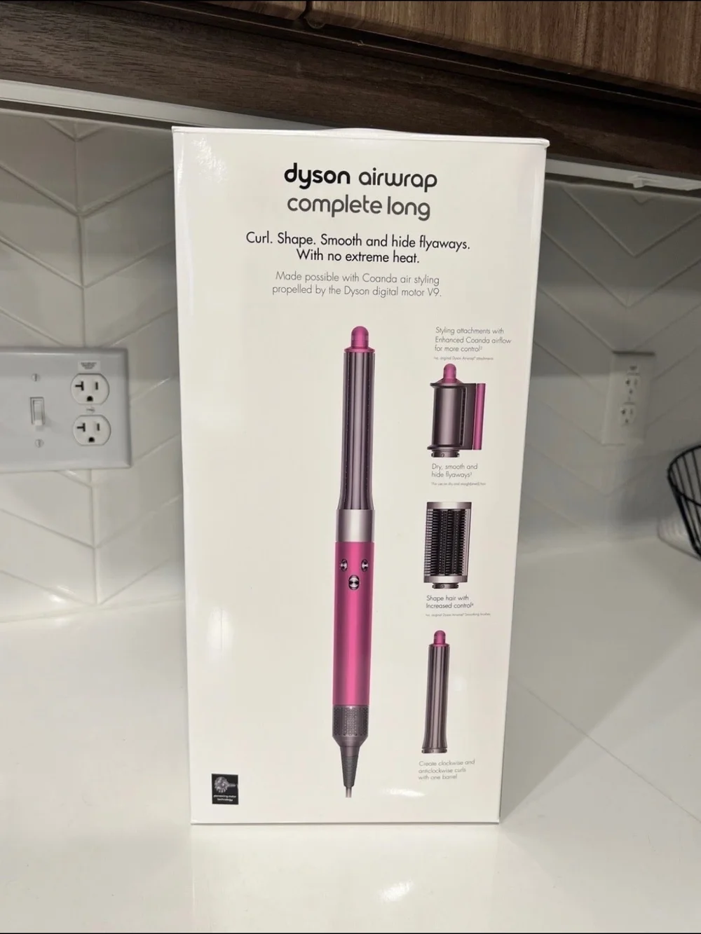 Dyson Airwrap Complete Long –  Pink/Iron (Brand New)